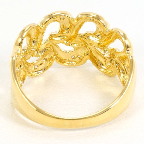 18K Yellow Gold Diamond Ring for Women - Elegant Solitaire Engagement & Wedding Band - Perfect for Proposals, Anniversaries, and Special Occasions