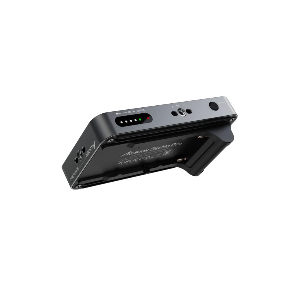 **Accsoon SeeMo Pro HD Video Converter - SDI/HDMI to iOS 12.0+ (1080p 60fps) for Live Monitoring, Recording & Streaming via Lightning/USB-C – Perfect for Filmmaking, Live Streaming & Video Production**