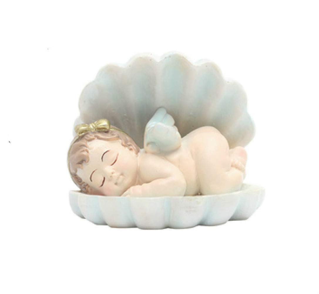 ZGPTX Angel Figurine Sculpture - Handcrafted Home Decor Statue, Collectible Art Piece for Desktop Display, Gift & Interior Design | Perfect for Living Room, Office & Shelf Decoration