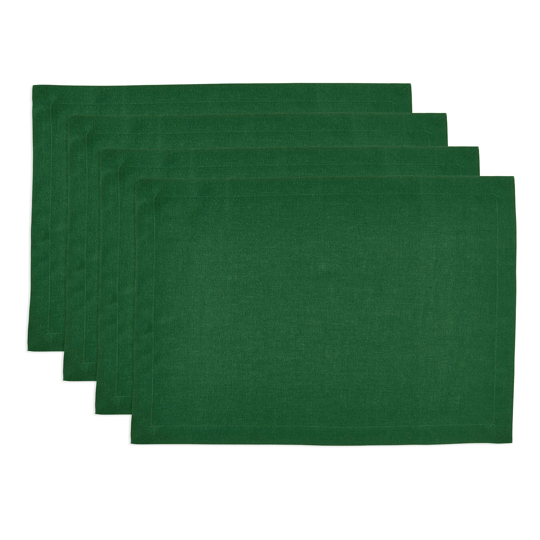 Eco-Friendly Linen Placemats Set of 6 - Premium Natural Table Mats for Dining, Kitchen, and Party Decor - Washable & Durable Home Tableware for Everyday Use and Special Occasions