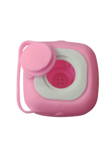Sharva Enterprise Silicone Body Scrubber - Soft Exfoliating Bath Brush for Smooth Skin (Pink) | Gentle Shower & Spa Scrub for Daily Skin Care & Relaxation