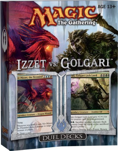 MTG Duel Decks: Izzet vs Golgari - Magic The Gathering Trading Card Game for Strategy & Multiplayer Battles | Perfect for Game Nights & Tournaments