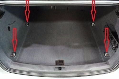 Heavy Duty Trunk Cargo Net for Audi A6 RS6 S6 A6 Quattro - Secure Luggage & Groceries During Travel | Perfect for Road Trips, Shopping & Daily Commute