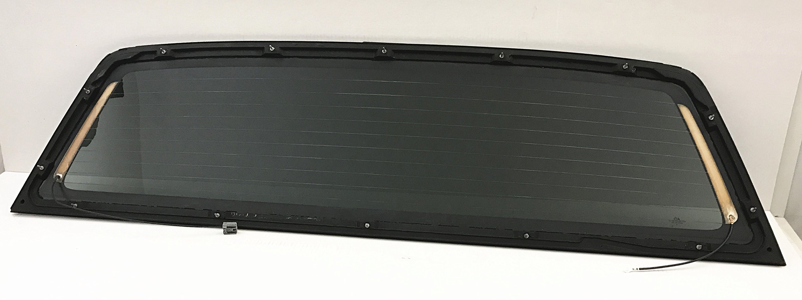 Heated Privacy Stationary Back Window Back Glass for Ford F150 Pickup 2004-2014 Models | Frost-Free Rear View | Winter Driving Safety Upgrade