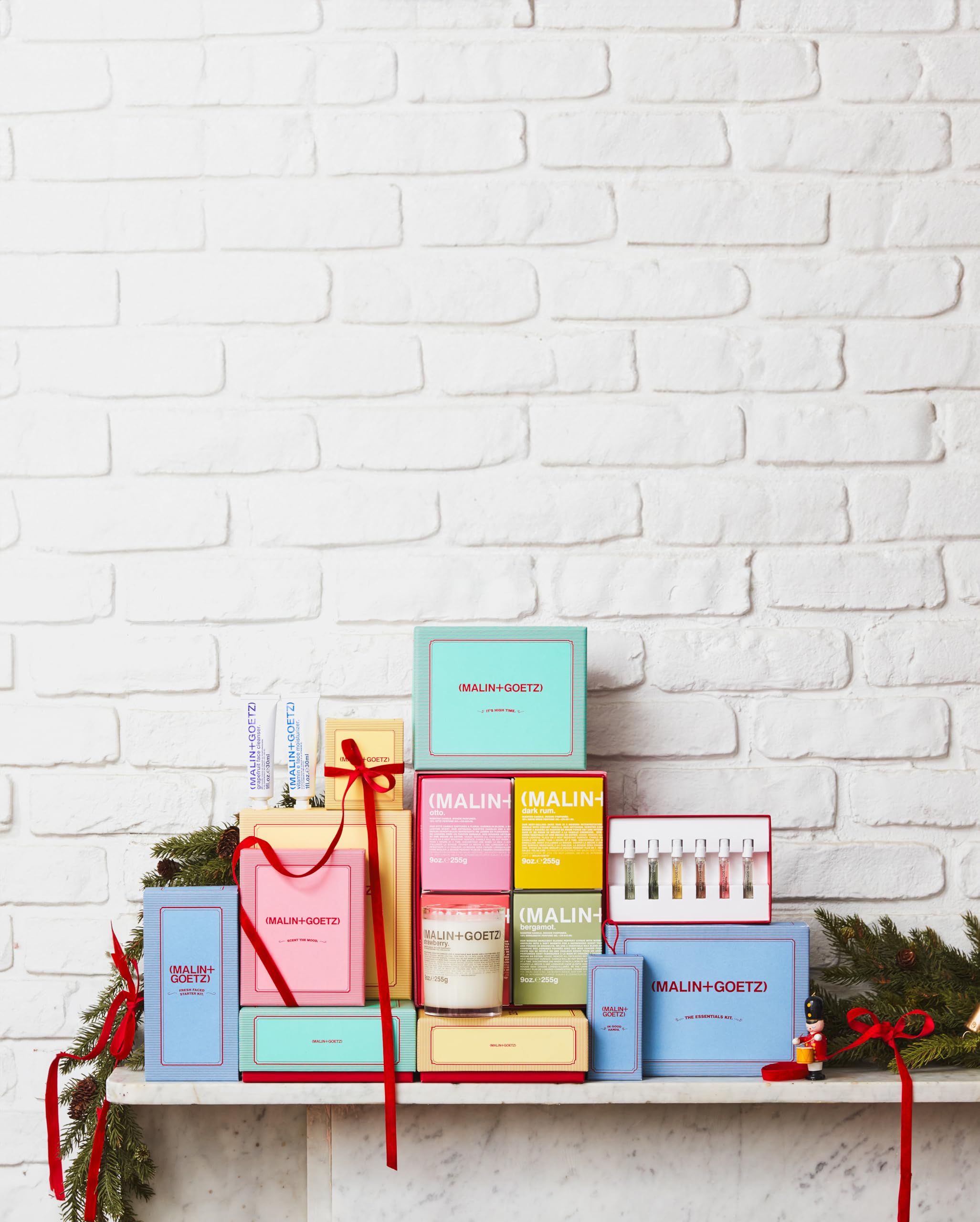Malin + Goetz Sweet & Soft Fragrance Set - Perfume Oil & Candle Duo for Men & Women | Holiday Stocking Stuffer, Christmas & Birthday Gift Set | Perfect for Home Relaxation, Romantic Nights & Self-Care Moments