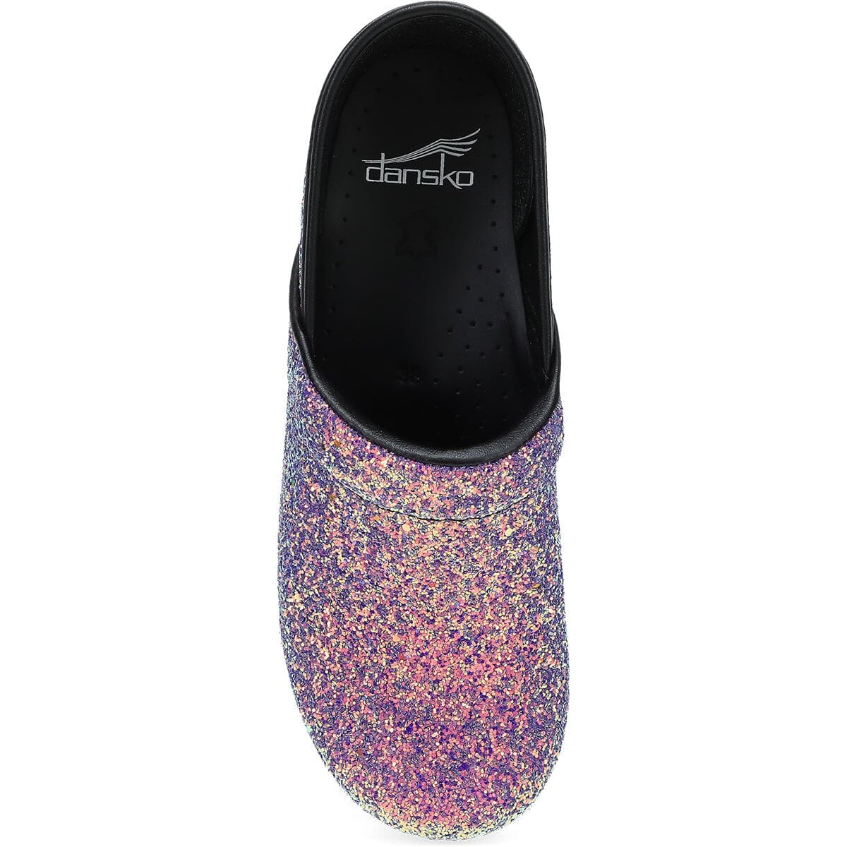 DANSKO Professional Glitter Clogs - Slip-Resistant Work Shoes for Nurses, Chefs & Healthcare Workers - Comfortable & Stylish for Long Shifts
