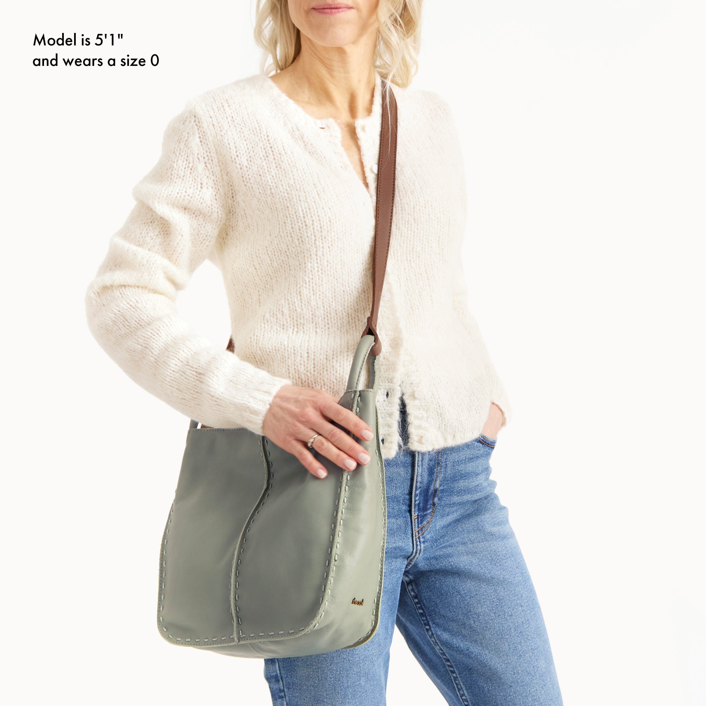 Los Feliz Crossbody Bag for Women - Stylish & Lightweight Shoulder Purse - Perfect for Travel, Shopping & Everyday Use