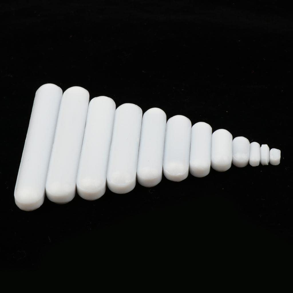 CALANDIS® PTFE Magnetic Stir Bar 3x5mm - Lab Grade Stirring Rod for Chemistry Experiments, Science Research & Mixing Solutions - Ideal for Beakers, Flasks & Laboratory Use