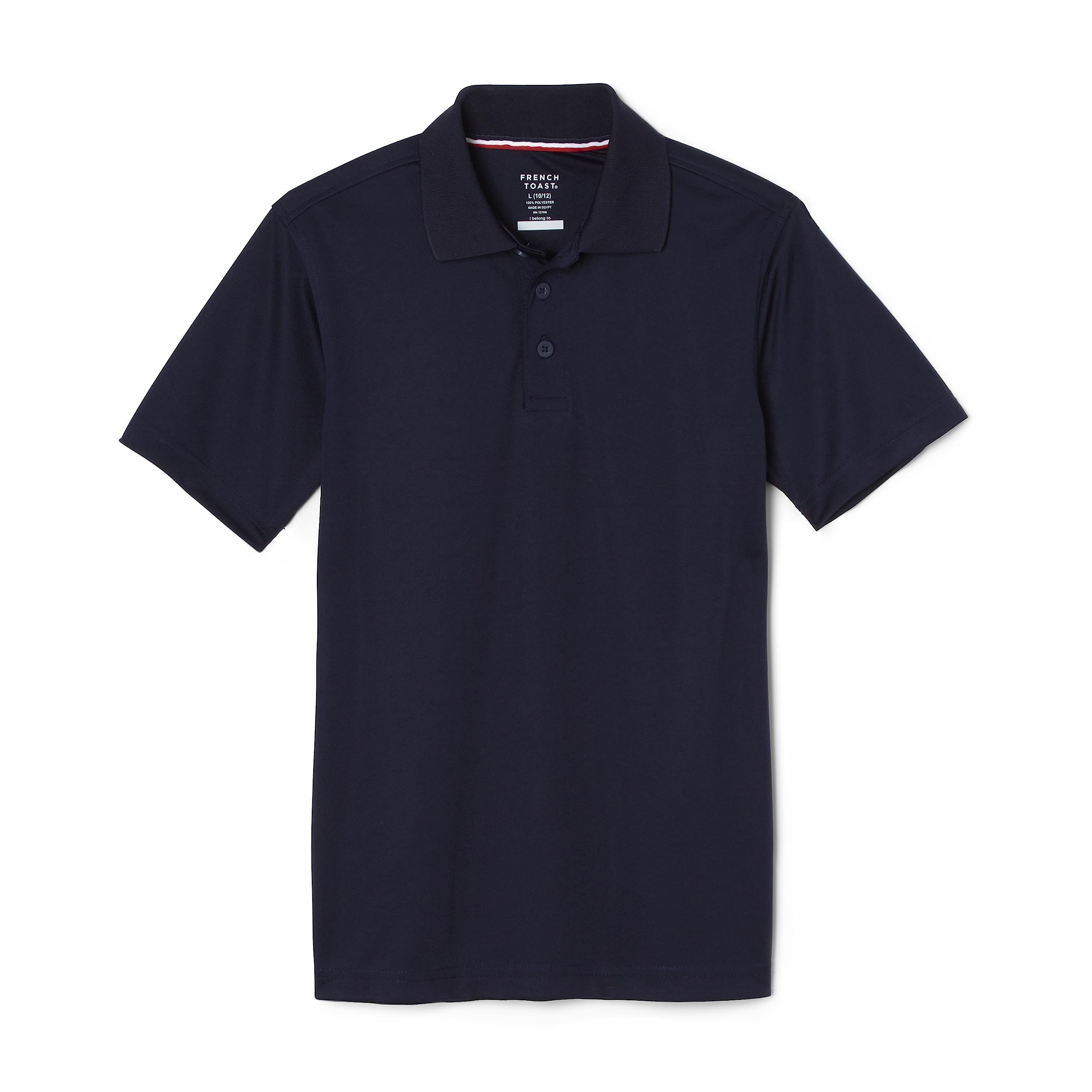French Toast Men's Moisture-Wicking Performance Sport Polo Shirt - Breathable Quick-Dry Golf & Tennis Polo for Active Lifestyle