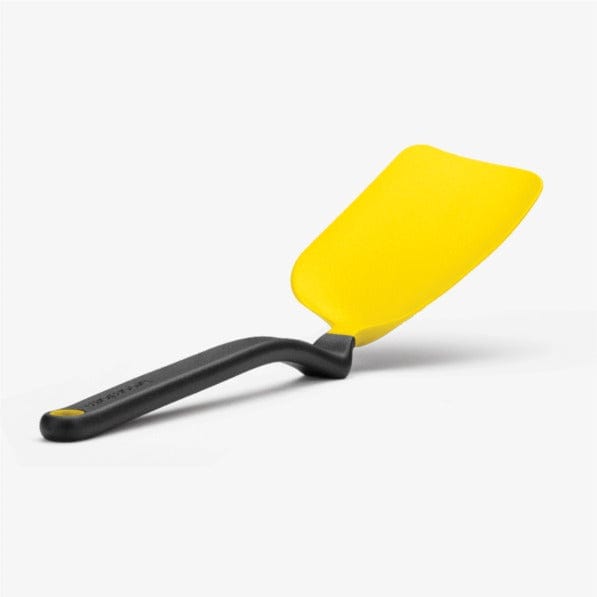 Dreamfarm Mini Chopula - Small Silicone Spatula for Cooking, Baking & Mixing - Heat Resistant & Non-Stick - Perfect for Small Bowls, Jars & Containers - Yellow Kitchen Utensil