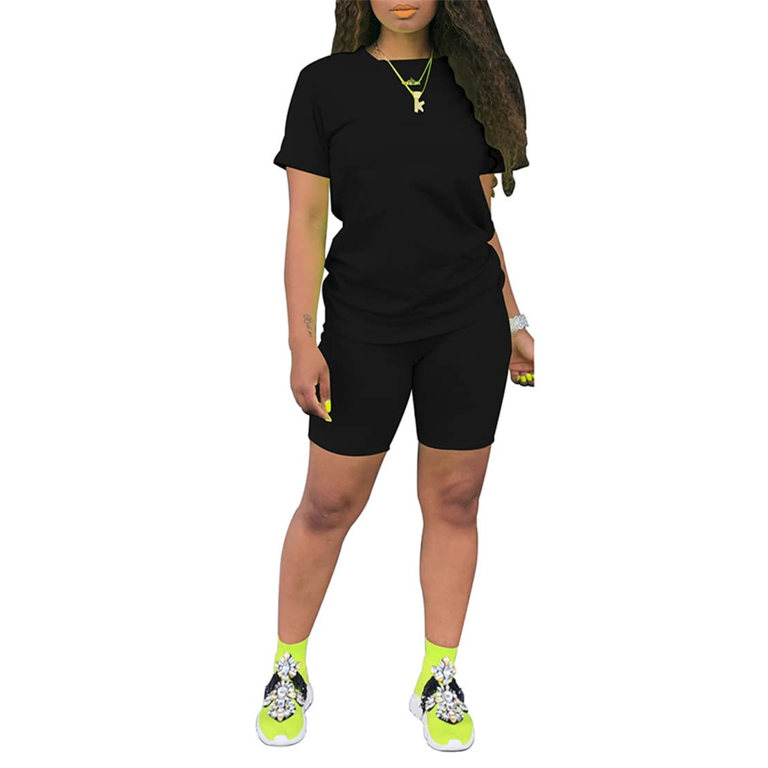 Women's Summer Two Piece Outfits - Short Sets, Lounge Sets & Tracksuit Sweatsuits for Casual Wear, Vacation & Home Relaxation