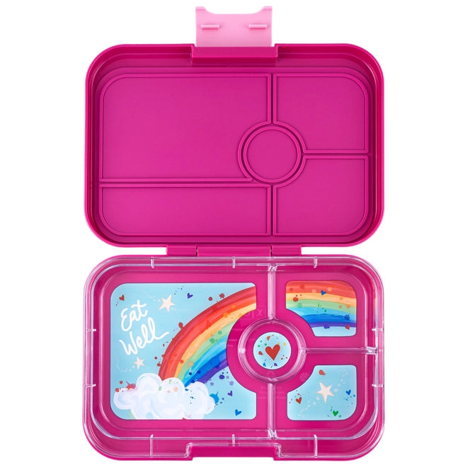 Yumbox 4 Compartment Bento Lunch Box - Leakproof Food Container for Kids & Adults - Perfect for School, Work, Picnics & Travel