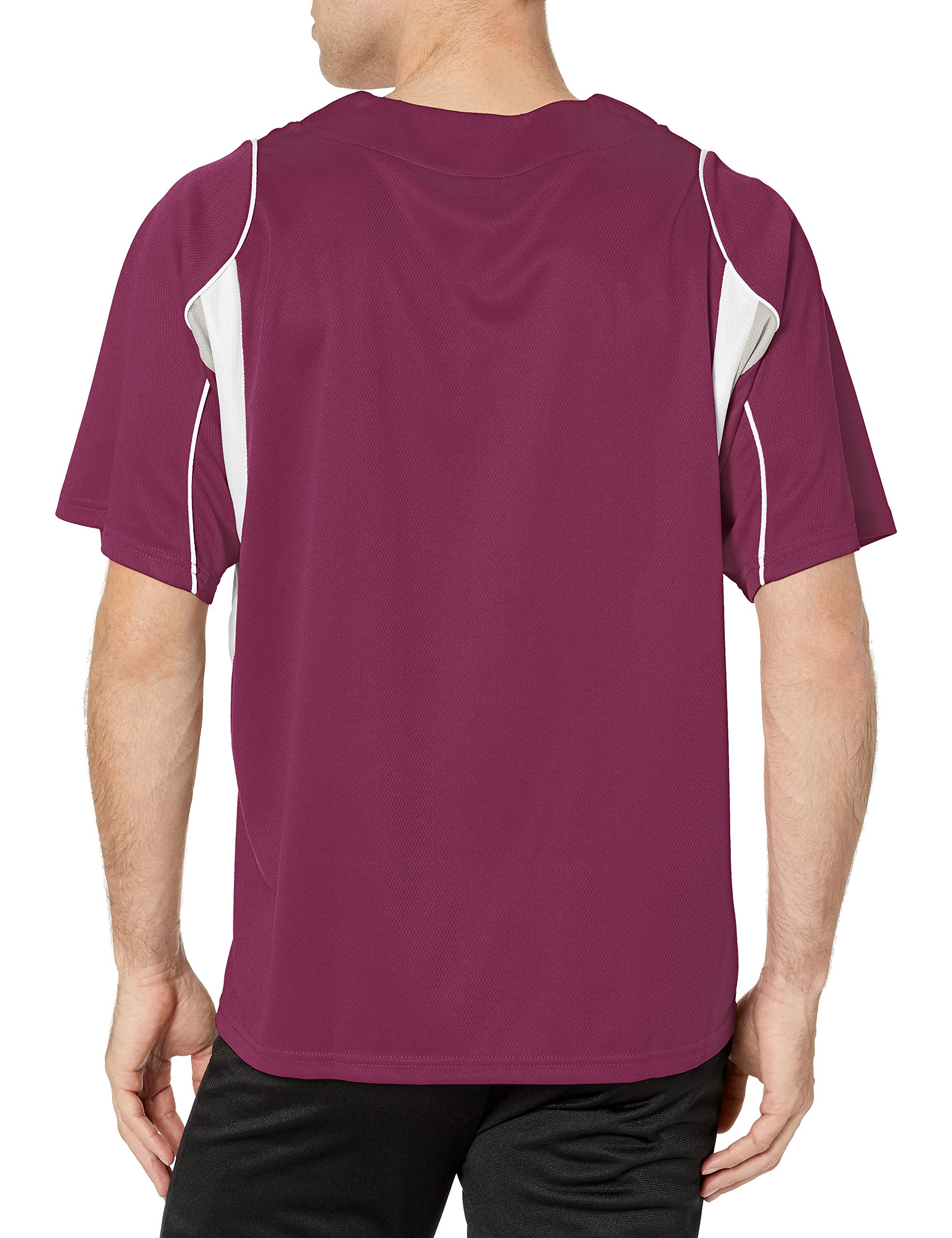 Alleson Athletic Men's Baseball Jersey - Breathable Performance Jersey for Baseball, Softball & Training - Comfortable & Durable for Games & Practice