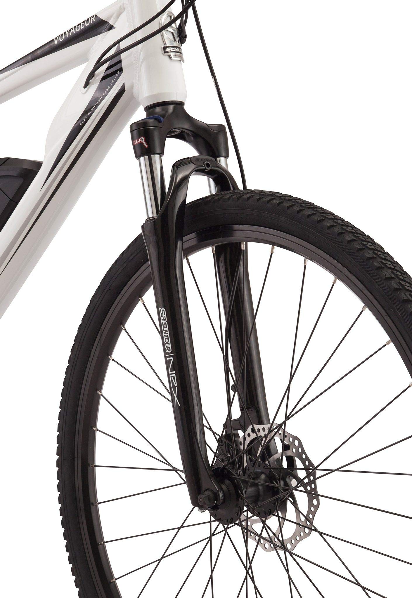 Schwinn Voyageur Electric Bike for Adults - 350W Motor, 28MPH, 50+ Mile Range, Mechanical Disc Brakes - Perfect for Commuting, City Riding & Outdoor Adventures