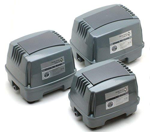 Blue Diamond ET 80 Septic or Pond Linear Diaphragm Air Pump - High Efficiency Oxygenation for Wastewater Treatment & Aquaculture Ponds