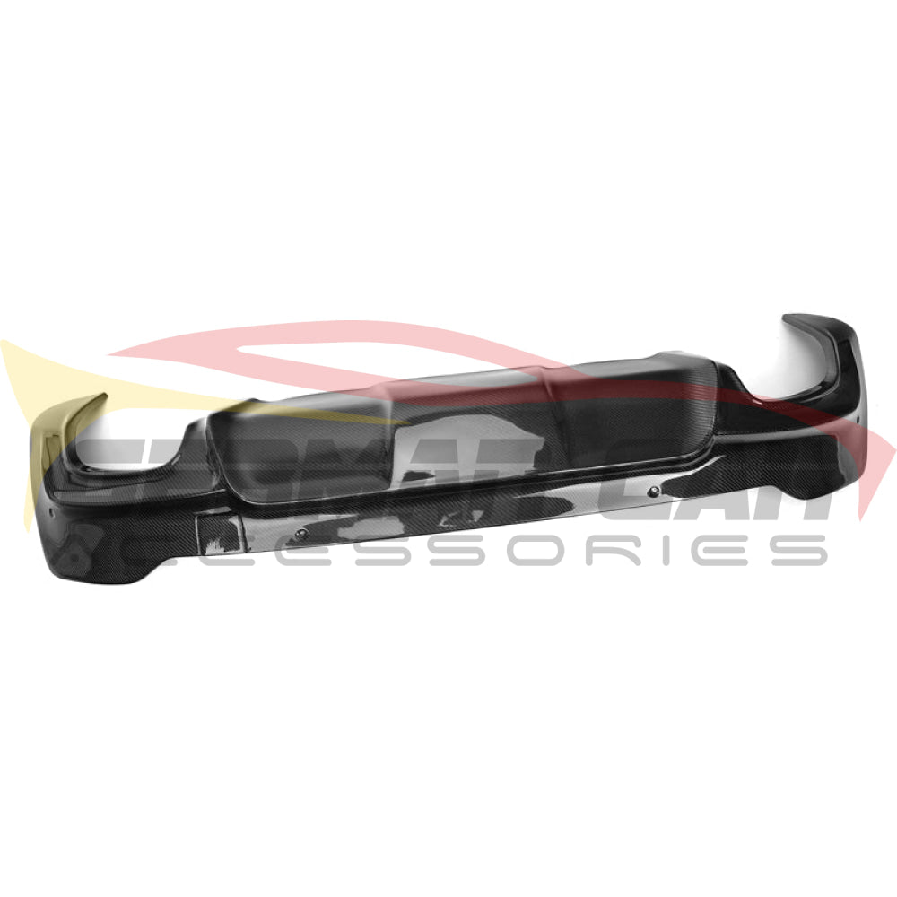 2014-2018 BMW X4 F26 3D Style Carbon Fiber Rear Diffuser - Upgrade Your Car's Aerodynamics & Style for Street Racing & Show Cars