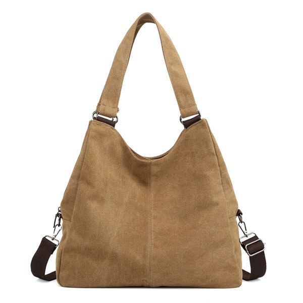 Stylish Canvas Shoulder Tote Bag for Women - Fashionable Messenger Handbag - Perfect for Work, Travel & Everyday Use