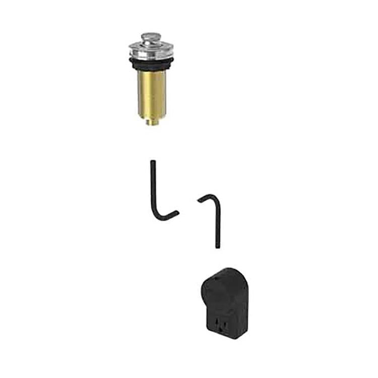 Air Switch for Garbage Disposal with Power Adapter - Aged Brass Finish | Easy Touch-Free Operation for Kitchen Sink Waste Disposal