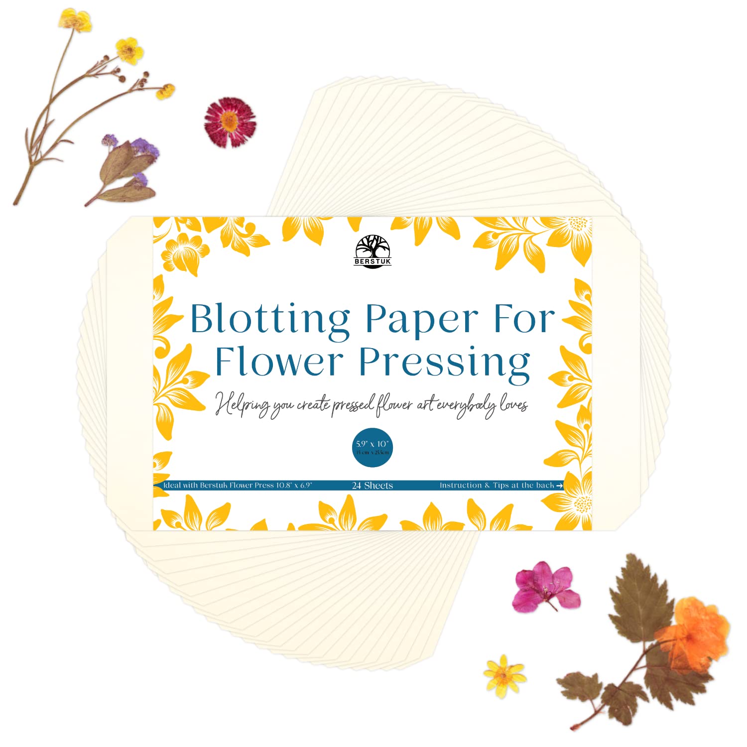 Berstuk® Flower Press Blotting Paper Refill - 5.9