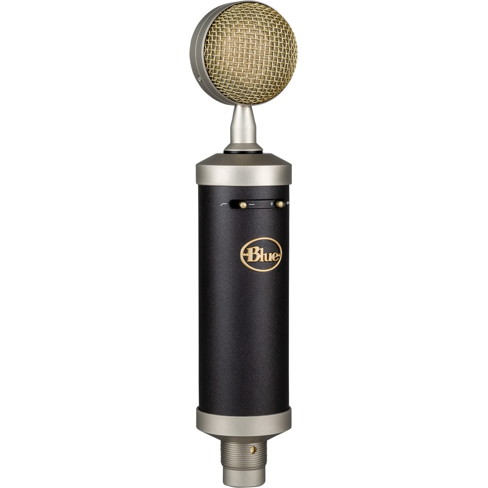 Blue Baby Bottle XLR Cardioid Condenser Microphone - Professional Studio Recording, Live Streaming, Podcasting & Gaming Mic with Large Diaphragm, Shock Mount & Case - Perfect for Home Studios, Voiceovers & Content Creation