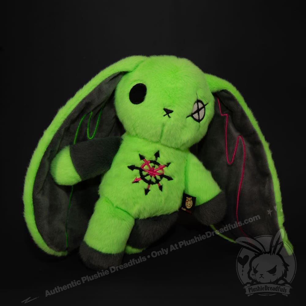 Plushie Dreadfuls ADHD Rabbit Extra Chaos Edition - Soft Stuffed Animal Toy for Kids & Adults | Perfect for Anxiety Relief, ADHD Support & Emotional Comfort