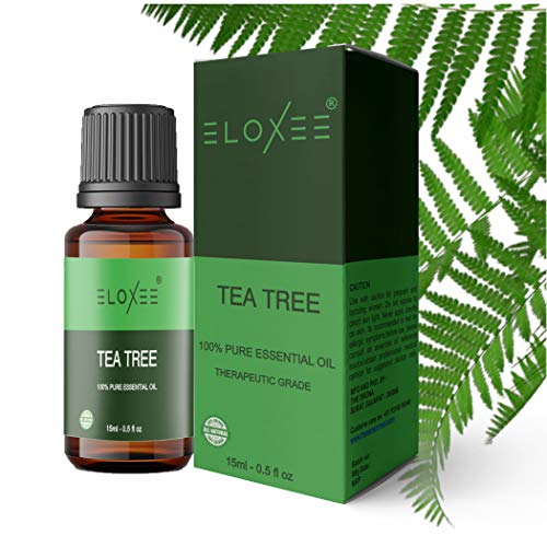 Pure Tea Tree Essential Oil - 100% Natural, Therapeutic Grade for Aromatherapy, Skin Care & Relaxation - Perfect for Diffusers, Massage & DIY Beauty Products