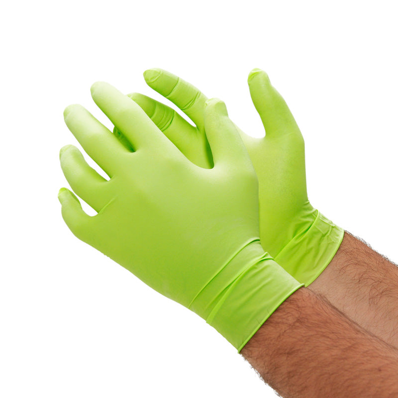 Flexzilla Disposable Nitrile Gloves - 300 Count, Powder-Free, Latex-Free, 5 Mil Thickness for Food Handling, Cleaning, Medical Use & Industrial Work