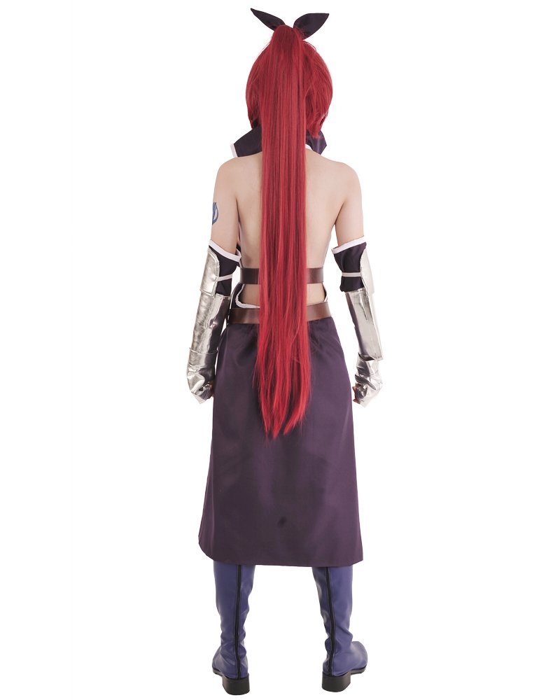 Miccostumes Women's Anime Cosplay Costume - Master Purple Outfit for Halloween, Comic Con & Cosplay Events | High-Quality Anime Character Dress Up