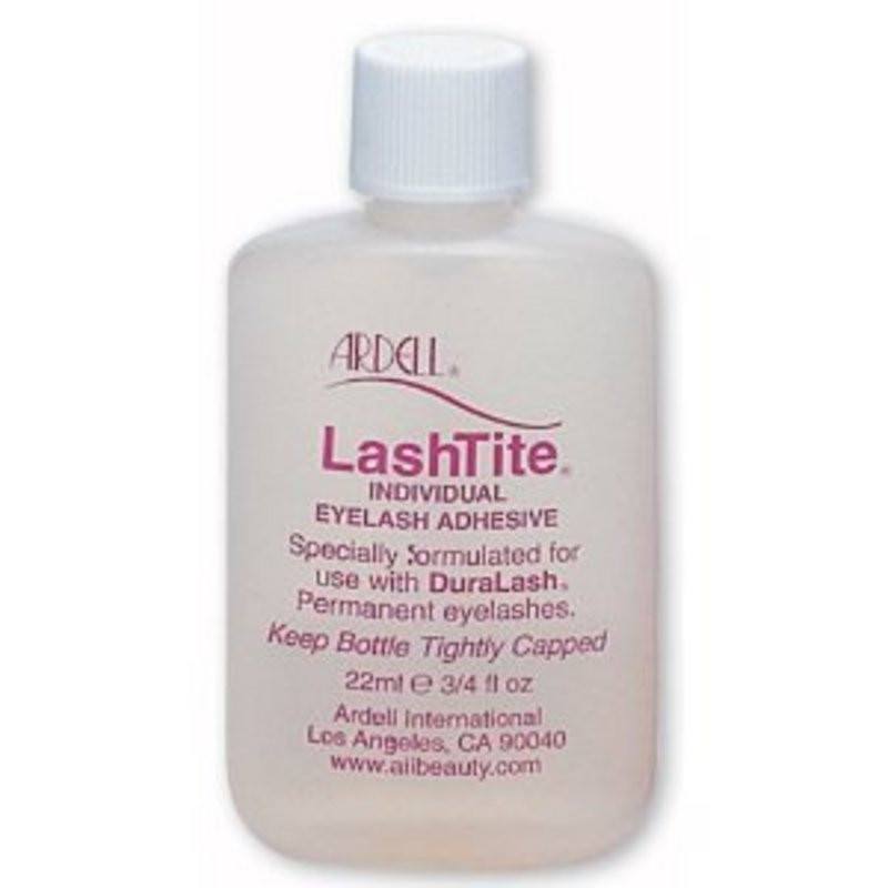 Ardell LashTite Eyelash Adhesive Clear 3/4 oz - Long Lasting False Eyelash Glue for Professional & Home Use - Perfect for Parties, Weddings & Special Occasions