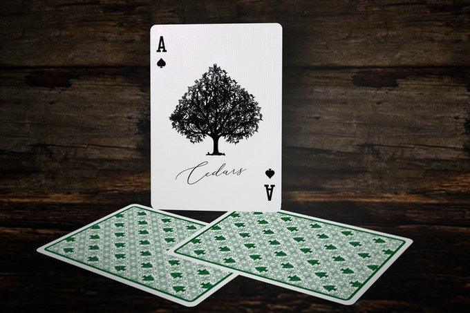 Premium Cedar Wood Playing Cards - Eco-Friendly & Durable Poker Cards for Magic Tricks, Cardistry, and Casino Nights - Perfect for Game Nights, Gifts, and Collectors