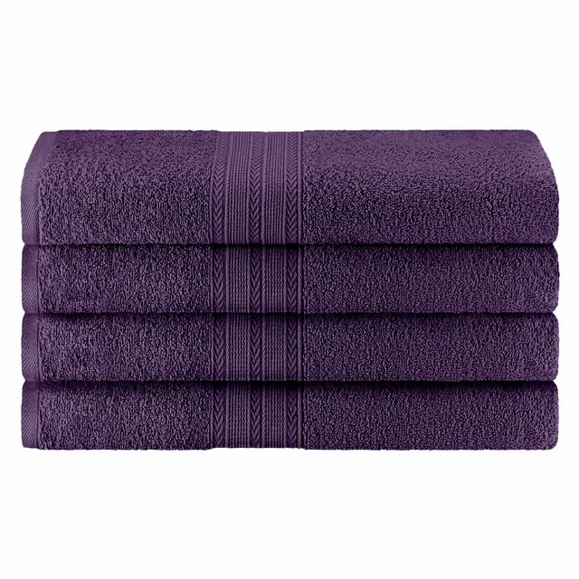 Premium 6-Piece Eco-Friendly Cotton Hand Towel Set - Soft, Absorbent & Sustainable Bath Towels for Kitchen, Bathroom & Gym - Ideal for Home, Spa & Travel Use
