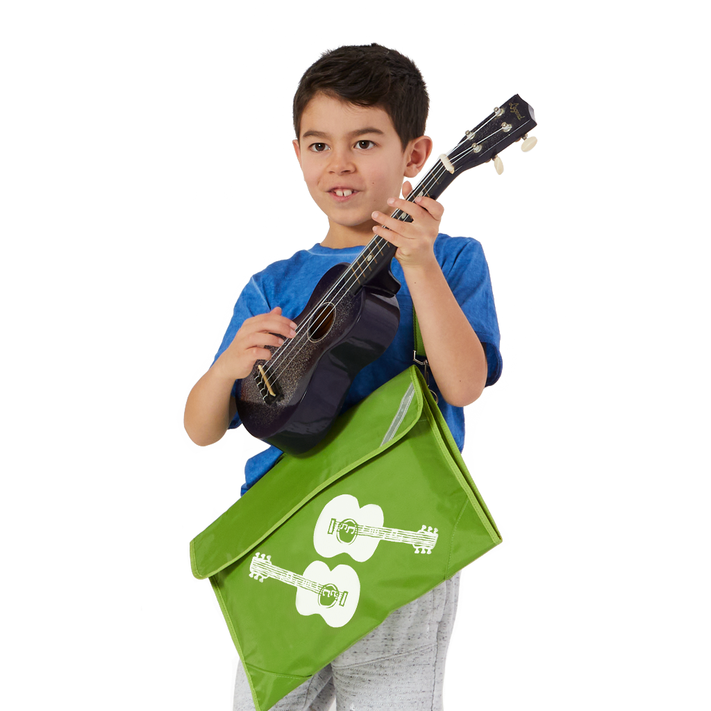 Quartet Guitar Music Bag - Durable & Lightweight Gig Bag for Acoustic & Electric Guitars - Perfect for Band Practice, Concerts & Travel