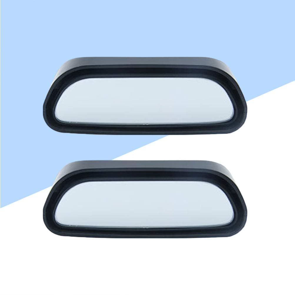 VOSAREA 2-Pack Universal Car Side Mirror Blind Spot Auxiliary Mirrors - Wide Angle Rearview Mirrors for Enhanced Driving Safety (Perfect for Parking, Lane Changing & Blind Spot Monitoring)