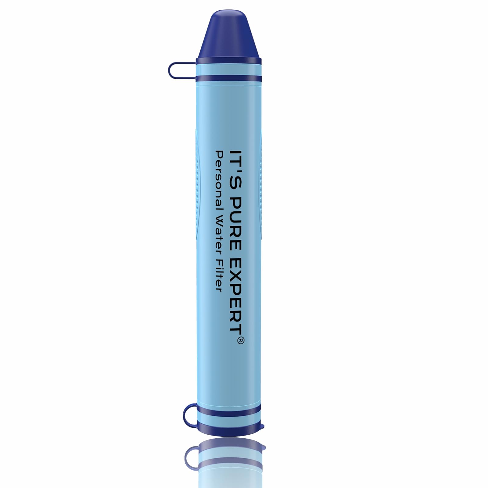 Straw Water Filter - Lightweight Personal Water Purifier for Camping, Hiking, Travel, Survival & Emergency Preparedness - Ideal for Outdoor Adventures, Backpacking, and Natural Disasters