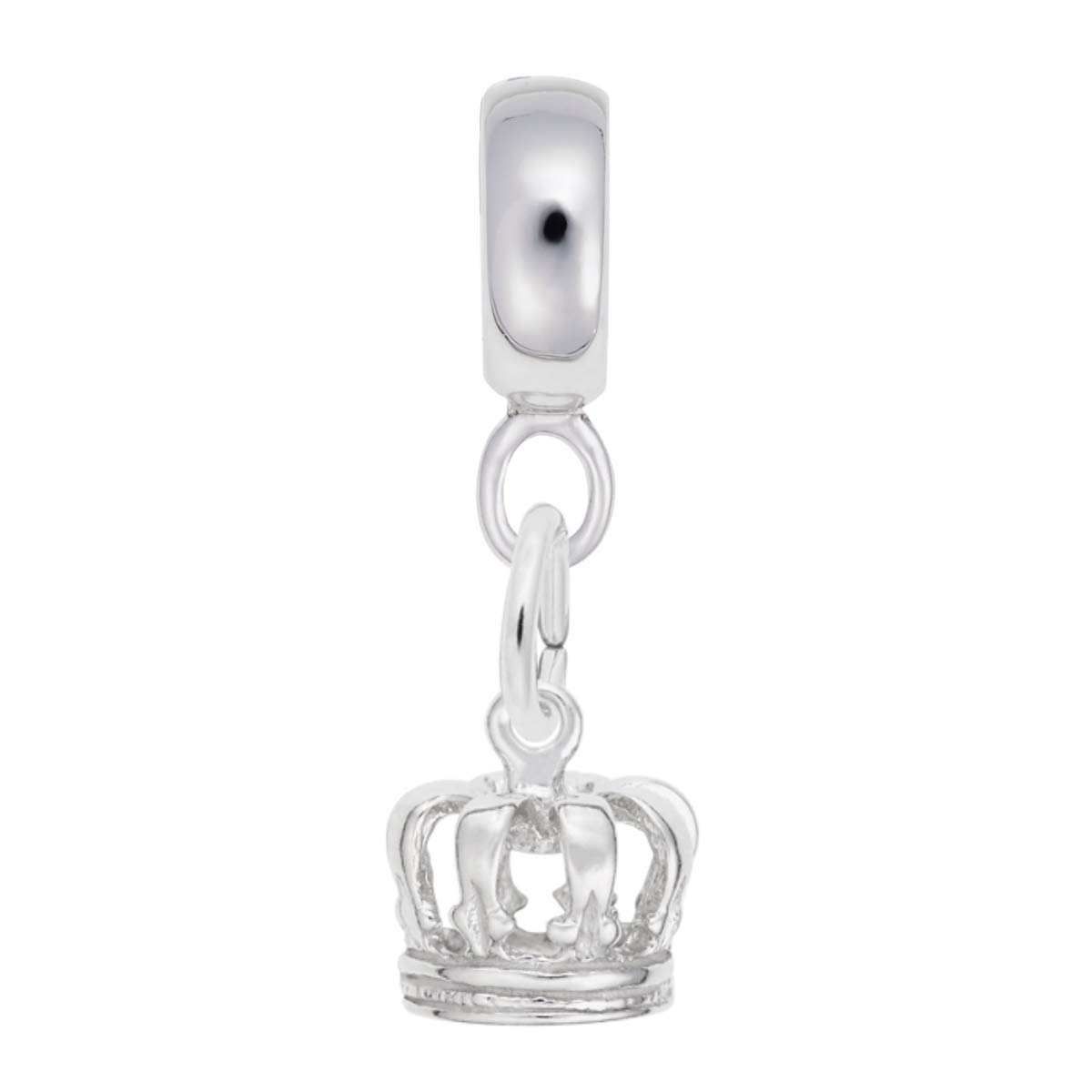 Elegant Crown Charm Dangle Beads for DIY Bracelets & Necklaces - Perfect for Jewelry Making, Gift Giving, and Special Occasions