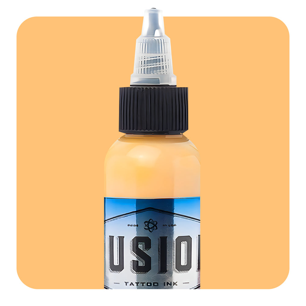 Premium Fusion Tattoo Ink - Professional Foundation Flesh Color - Multiple Sizes Available - Perfect for Tattoo Artists & Permanent Makeup