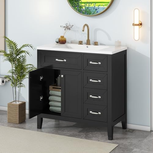 Black/3 Drawer