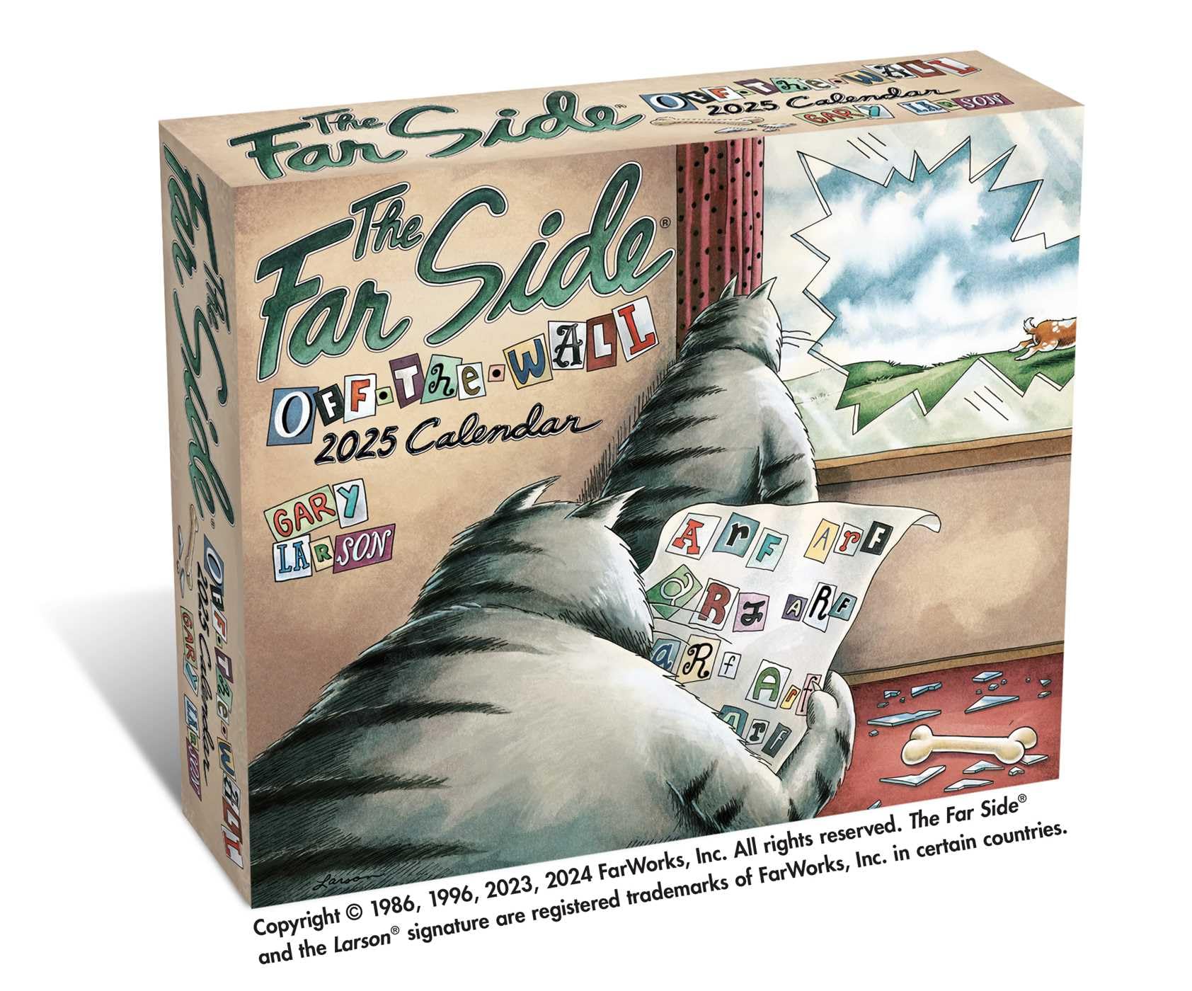 The Far Side® 2025 Off-the-Wall Day-to-Day Calendar - Funny Daily Desk Calendar for Office, Home & Gifts | 365 Days of Humor & Comics