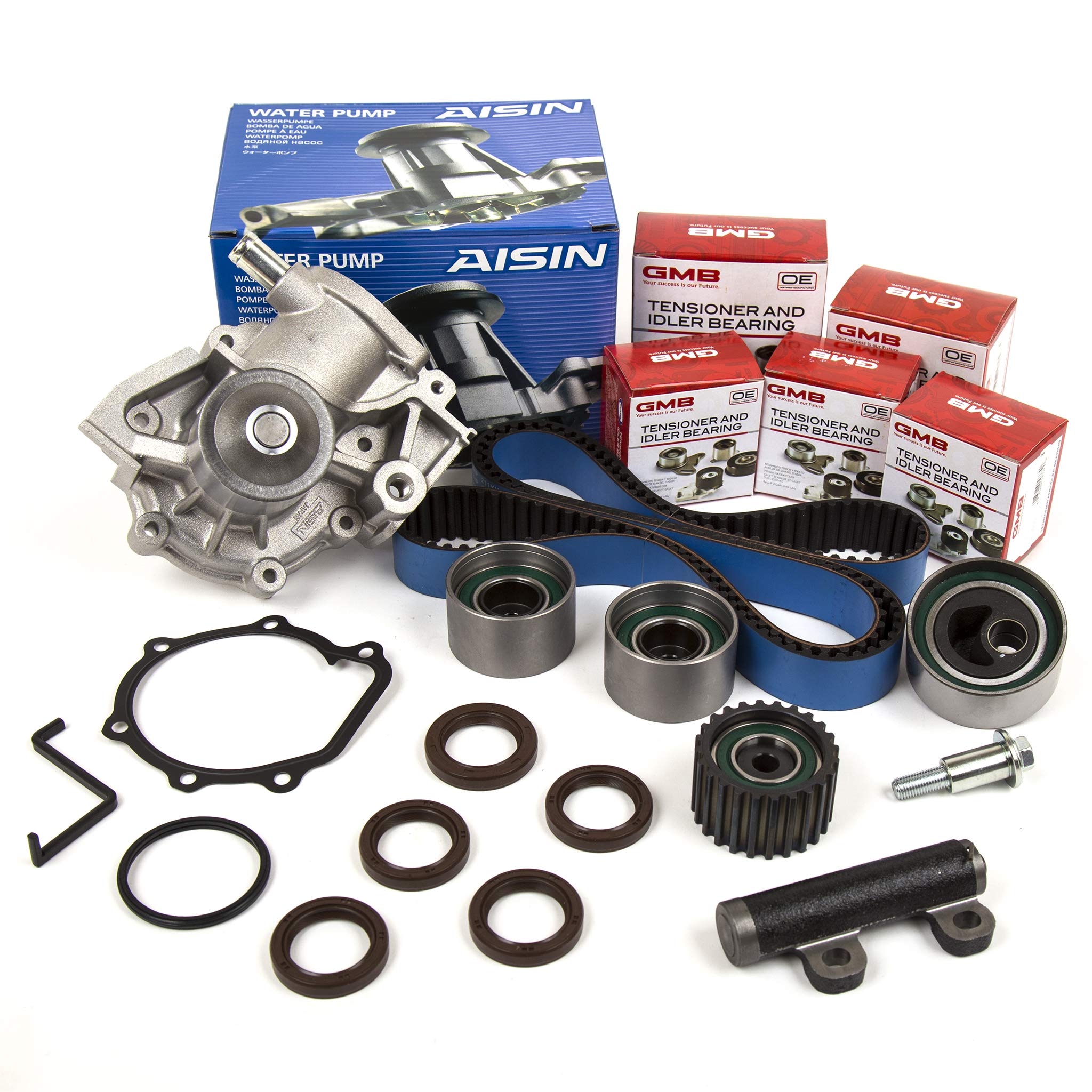 Subaru Legacy Outback 2.5 DOHC Timing Belt Kit with Tensioner & Water Pump - Compatible with 1996-1997 Models | Engine Maintenance & Repair Replacement Parts for Smooth Performance