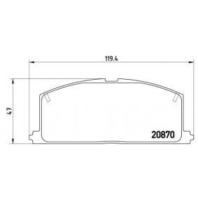 Winmax WMP076 Brake Pads for Toyota Corolla AE92 111 Front - High-Performance Braking, Smooth & Quiet - Perfect for Daily Commuting & City Driving