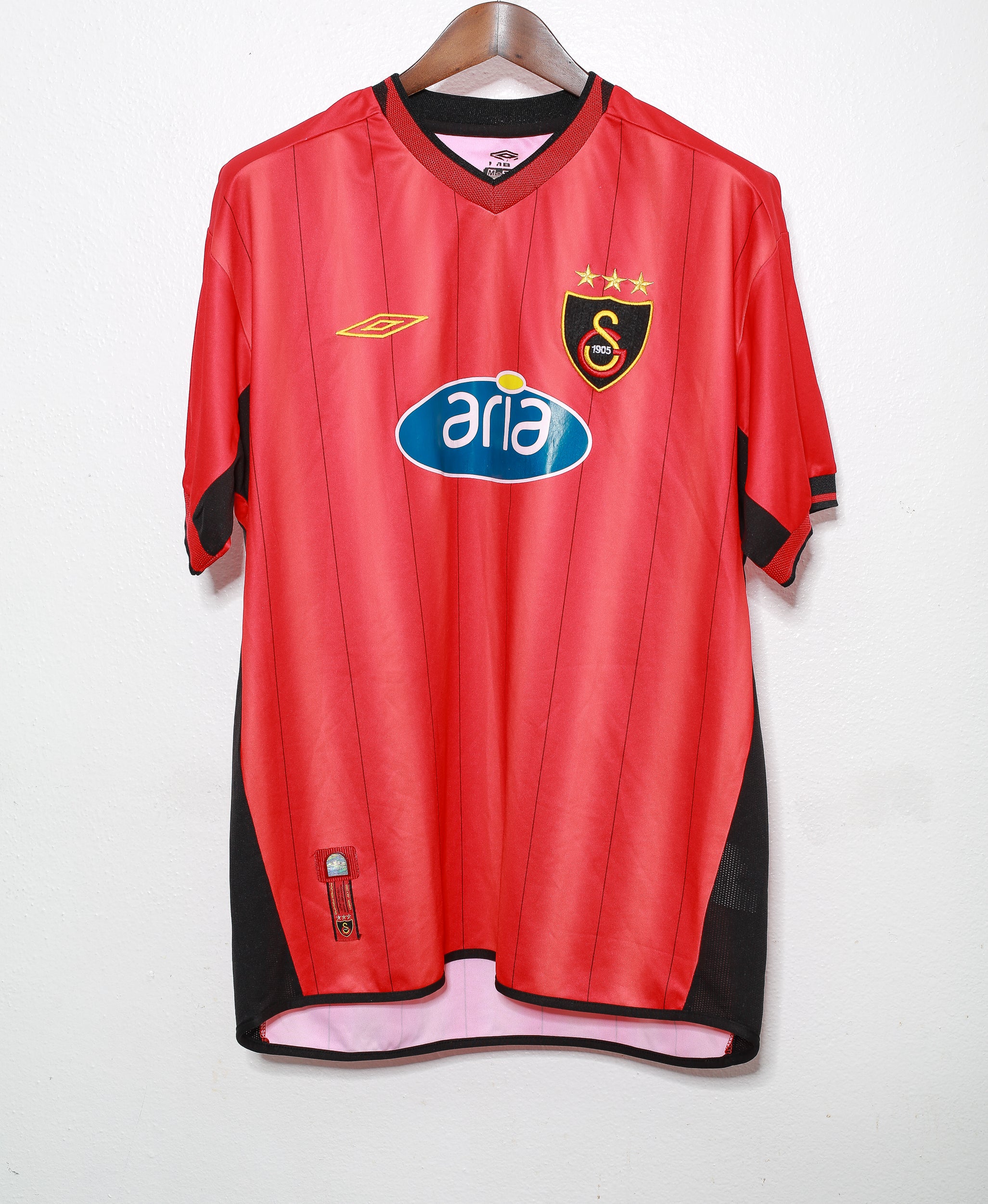 2003-2004 Galatasaray Third Jersey Size L - Authentic Football Soccer Shirt for Fans & Collectors - Perfect for Match Days, Sports Events & Retro Fashion