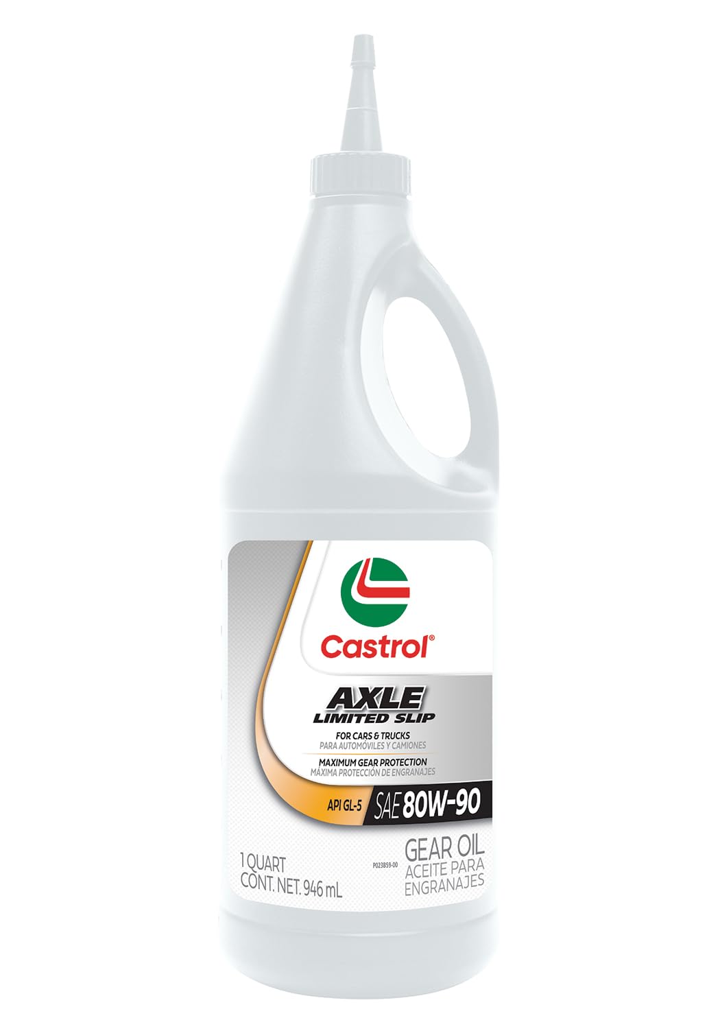 Castrol Axle Limited Slip 80W-90 Gear Oil - 1 Quart (Pack of 12) | High-Performance Gear Lubricant for Trucks, SUVs & Off-Road Vehicles | Smooth Shifting & Enhanced Protection