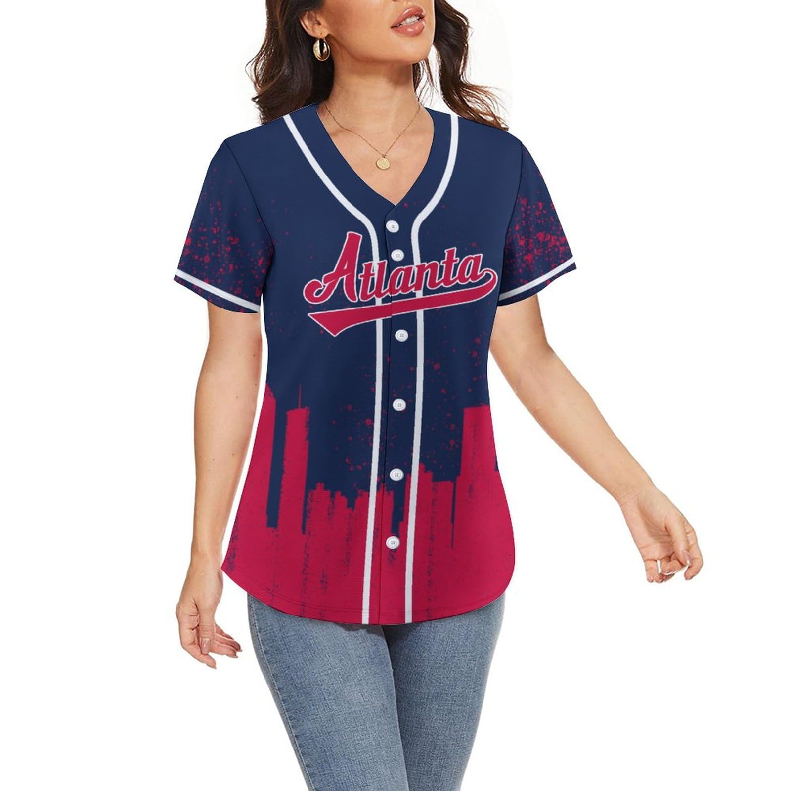 Custom Mom Baseball Jersey - Personalized Graffiti T-Shirt for Women - Unique Birthday Gift for Mom - Perfect for Mother's Day, Family Reunions & Sports Events