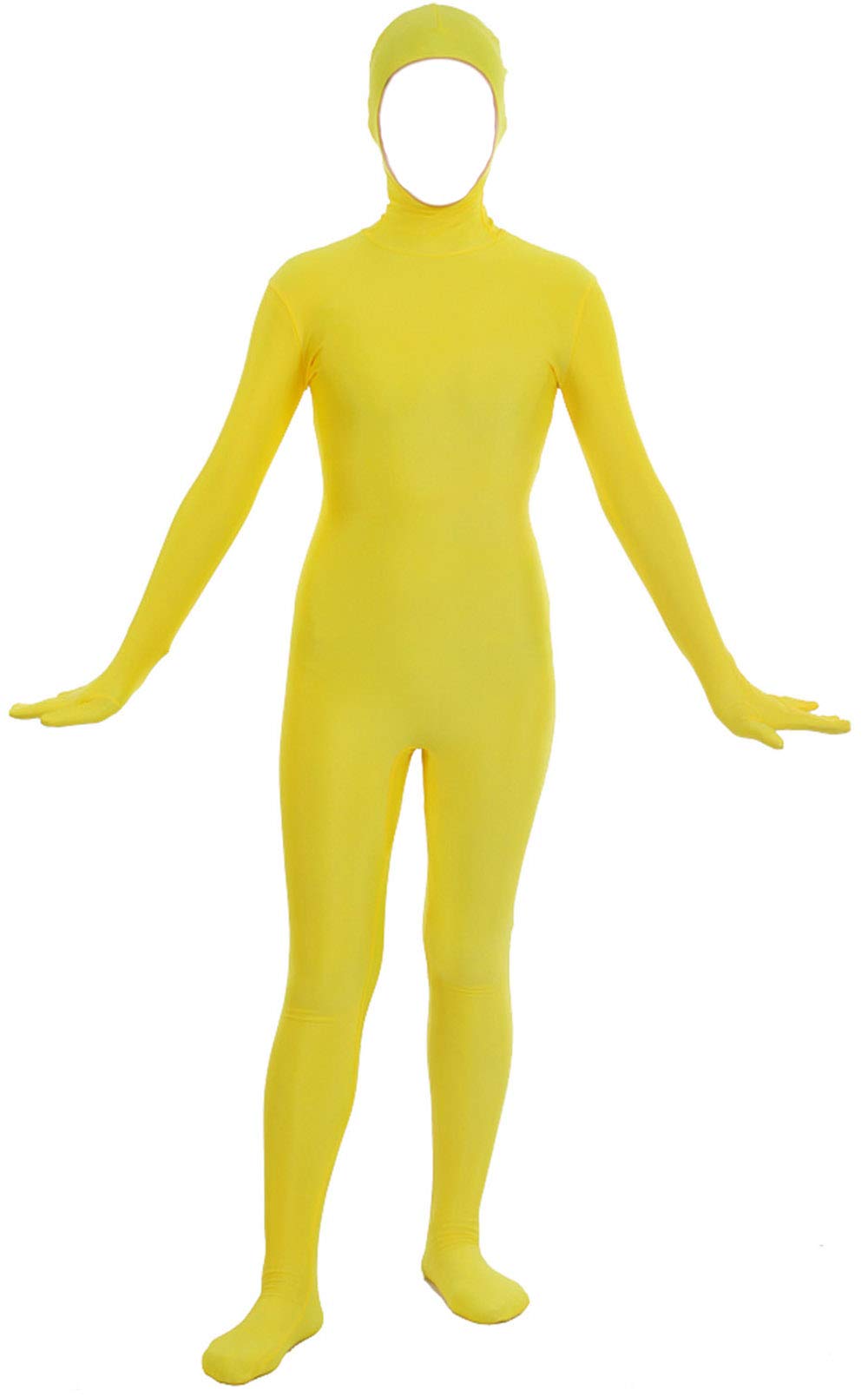 VSVO Stretchy Full Body Suit - Face Open Spandex Zentai Costume for Cosplay, Dance, Performance & Halloween - Comfortable One-Piece Jumpsuit for Adults