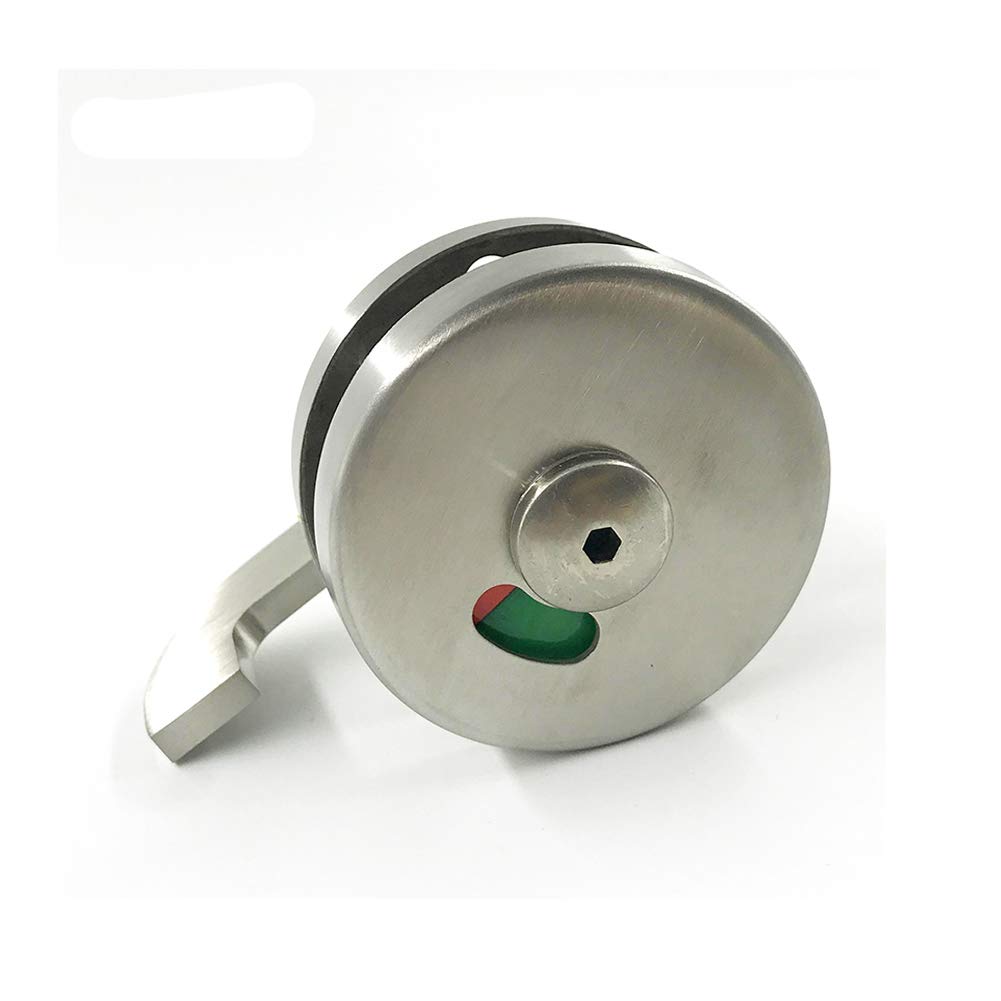 Marie Privacy Deadbolt Indicator Door Lock - Bathroom, WC & Public Restroom Toilet Partition Lock - Durable Metal Latch for Privacy & Security (Ideal for Home, Office & Commercial Restrooms)