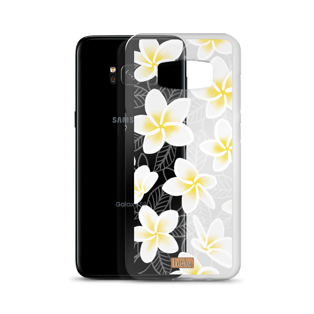 Pua Melia Clear Phone Case for Samsung Galaxy - Slim Protective Cover with Scratch Resistance | Perfect for Everyday Use, Travel & Work