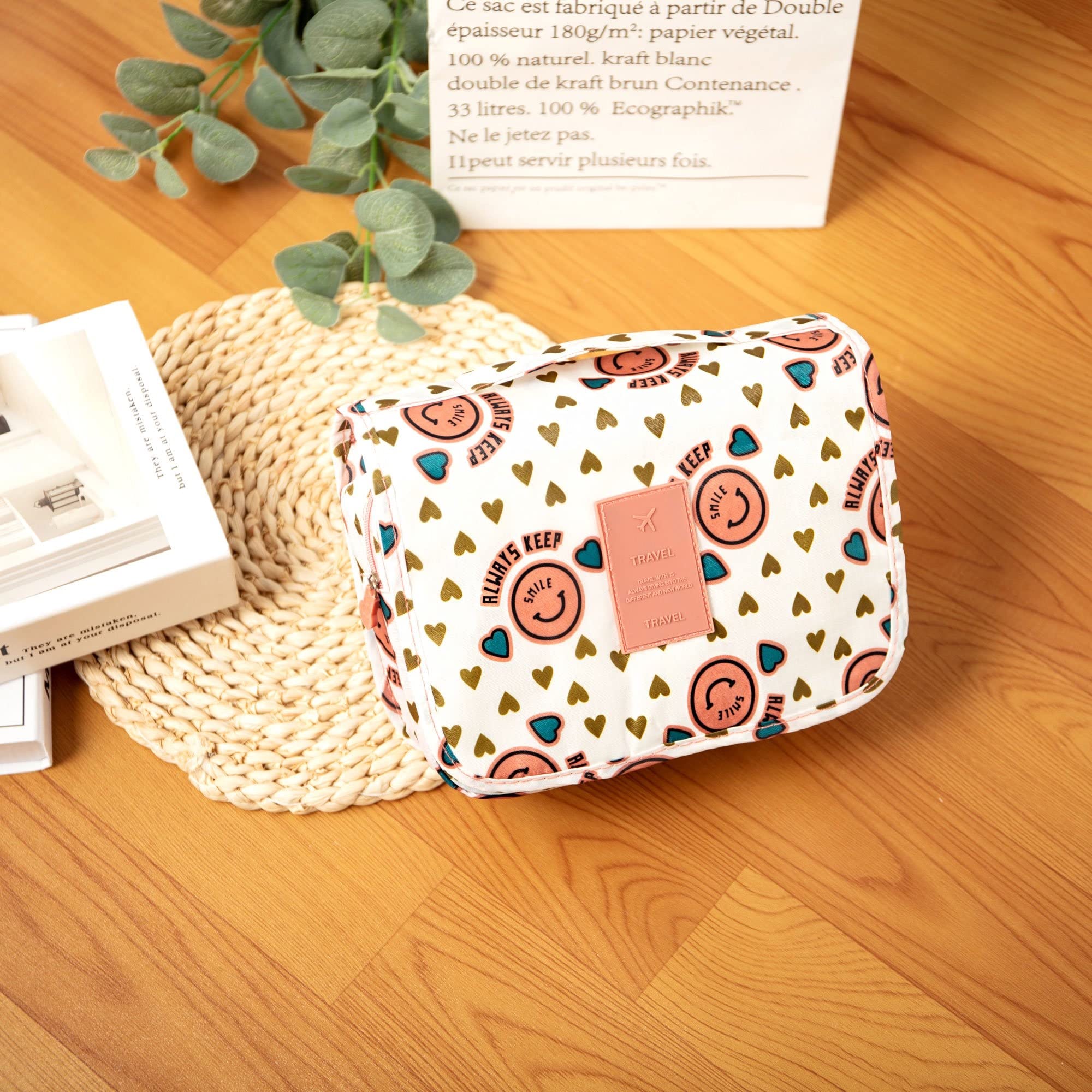Large Hanging Toiletry Bag - Waterproof Travel Organizer for Men & Women - Perfect for Bathroom, Shower & Makeup Essentials