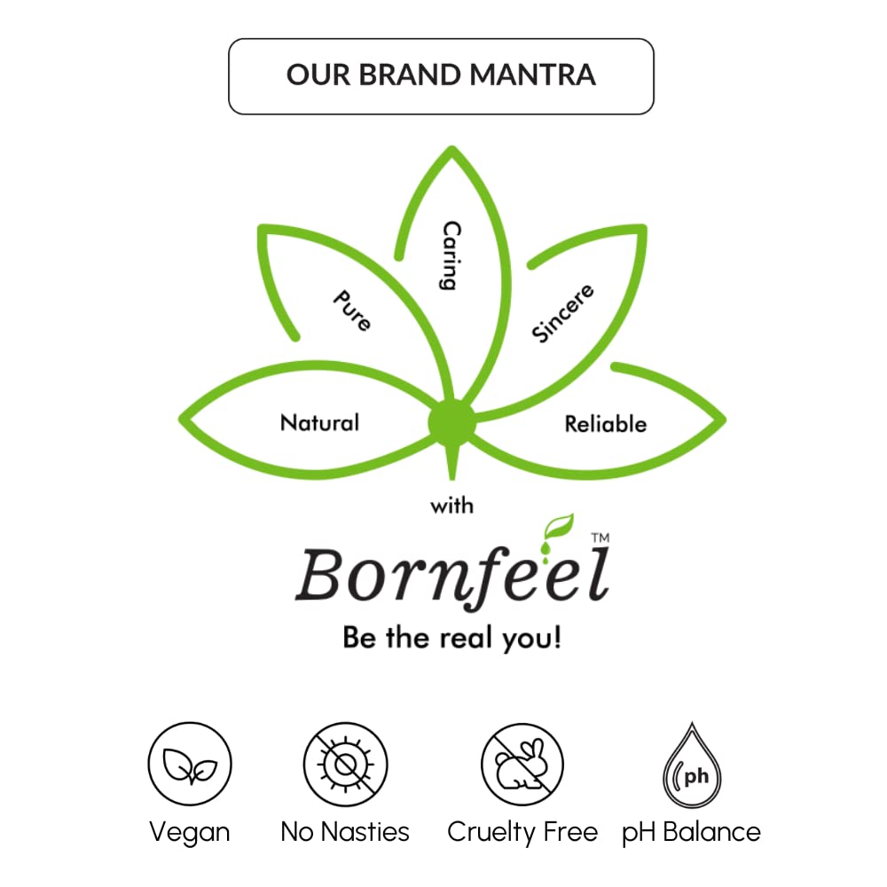 Bornfeel Anti Acne Face Wash with Green Tea - Acne Treatment, Pore Minimizer & Skin Repair for Clear Complexion (100ml) | Daily Cleanser for Oily & Acne-Prone Skin