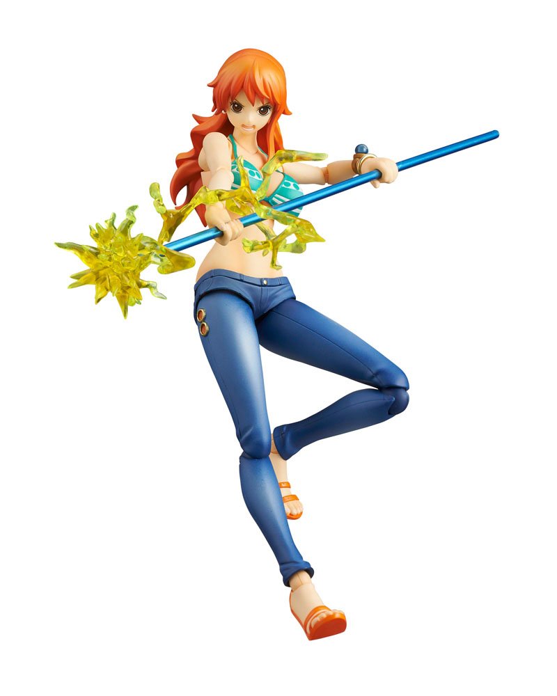 Megahouse One Piece Nami Variable Action Hero Figure - Anime Collectible for Display & Gifts - Perfect for Fans, Home Decor, and Office Showcase