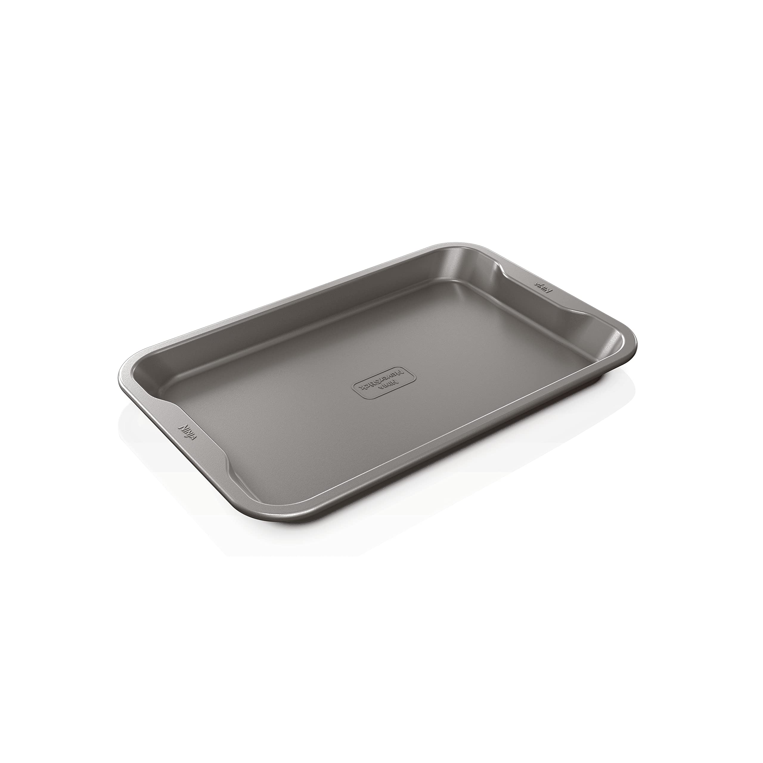 Ninja B30013 Foodi NeverStick Premium 9x13 Inch Nonstick Baking Sheet - Oven Safe to 500°F, Dishwasher Safe, Grey - Perfect for Cookies, Roasting Veggies & Sheet Pan Dinners